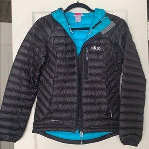 Rab microlight alpine jacket size S/UK10.